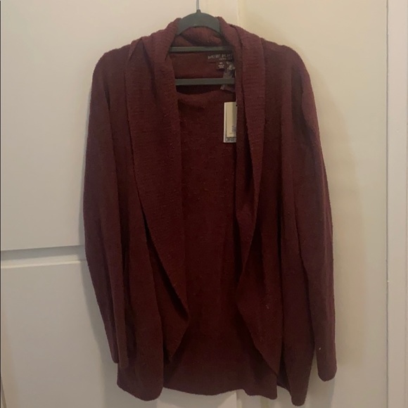 Barefoot Dreams NWT Circle Cardi in Rosewood - Picture 3 of 5